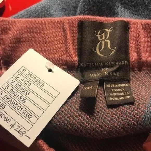 NWT Anthropologie Midi Skirt Ekaterina Kukhareva for Made in Kind sezane - Picture 8 of 8